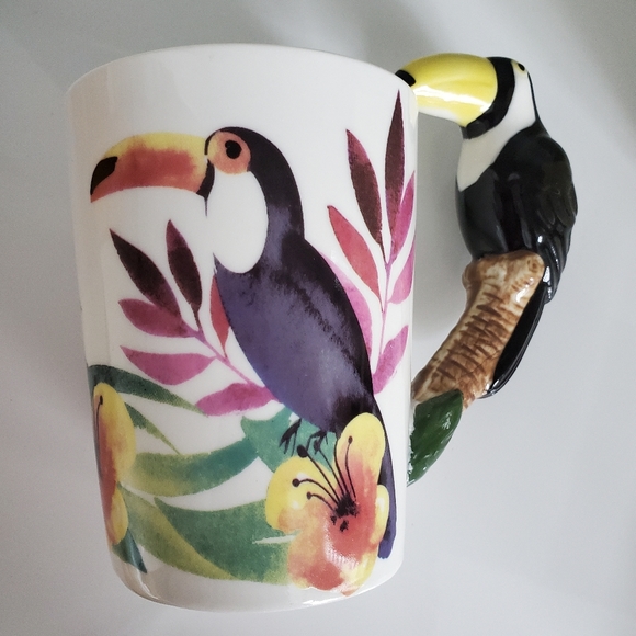 3D🦜 PARROT HANDLE MUG - Picture 8 of 11